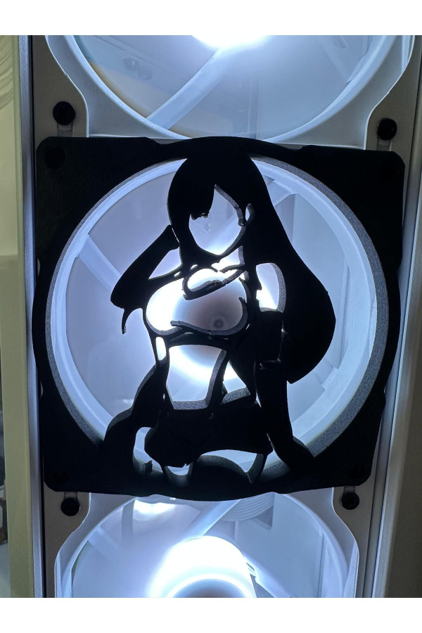 Tiffa FF7 120mm - 140mm Uyumlu Masaüstü Bilgisayar Fan Kapağı