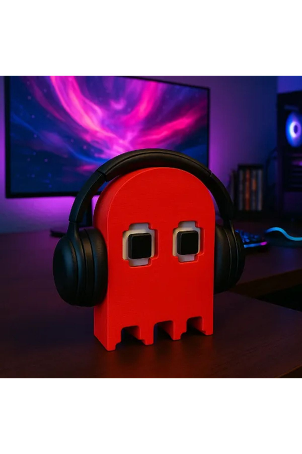 Pac-Man Dekoratif Kulaklık Tutucu