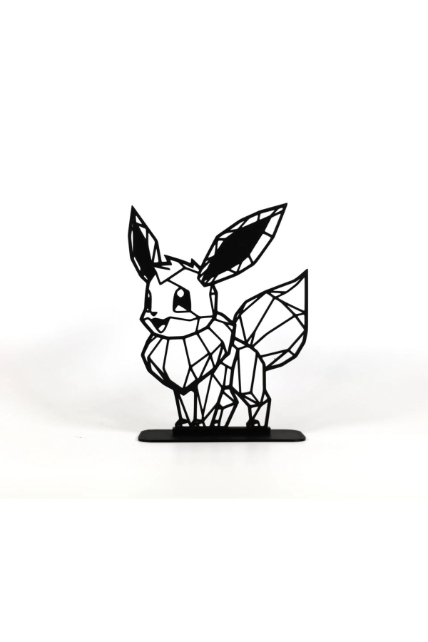 Geometric Çizim Eevee Masaüstü Stand