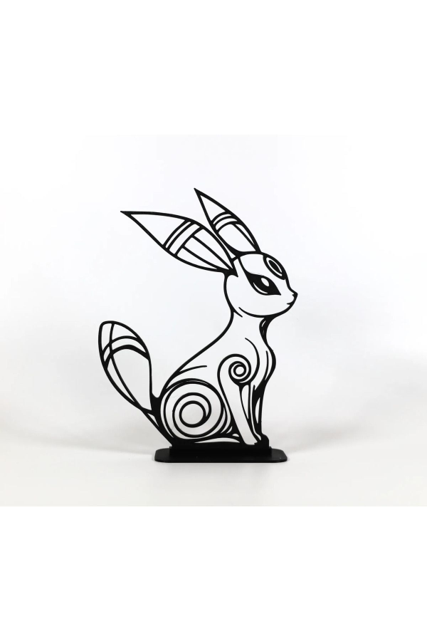 Geometric Çizim Umbreon Masaüstü Stand