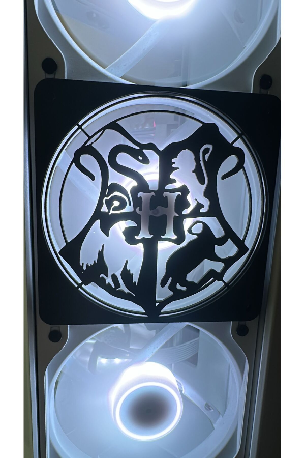 Hogwarts 120mm - 140mm Uyumlu Masaüstü Bilgisayar Fan Kapağı