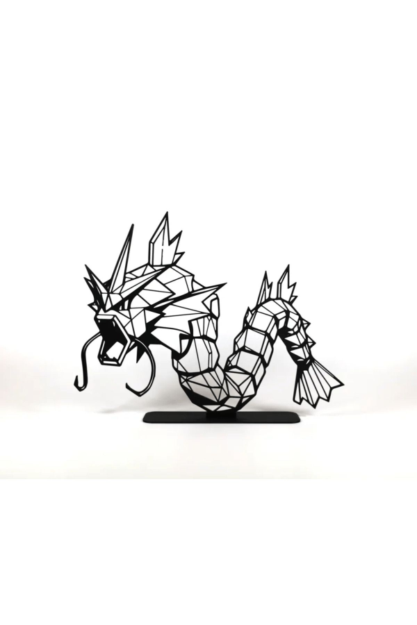 Geometric Çizim Gyarados Masaüstü Stand