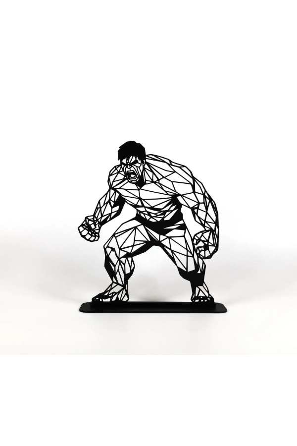 Geometric Çizim Hulk Masaüstü Stand