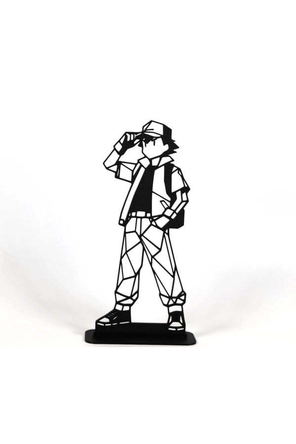 Geometric Çizim Ketchum Masaüstü Stand