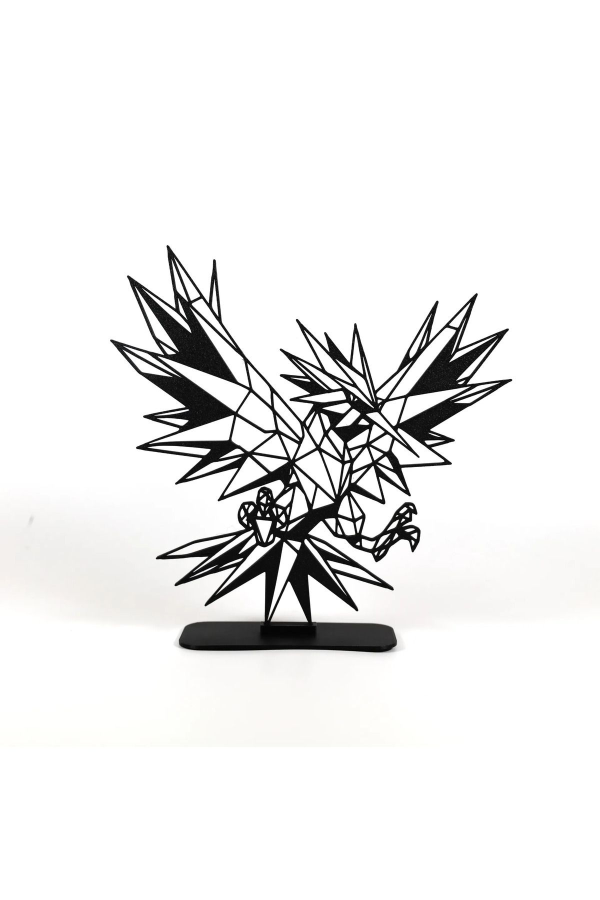 Geometric Çizim Zapdos Masa Üstü Stand