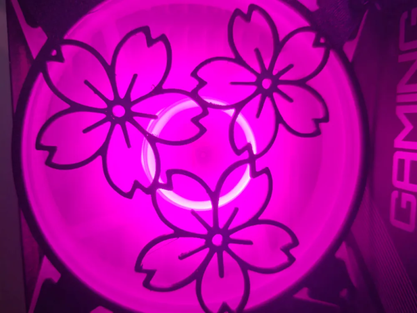 3 Cherry Blossom 120mm - 140mm Uyumlu Masaüstü Bilgisayar Fan Kapağı