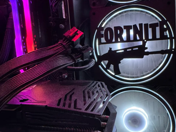 Fortnite 120mm - 140mm Uyumlu Masaüstü Bilgisayar Fan Kapağı