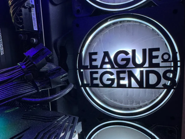 League Of Legends 120mm - 140mm Uyumlu Masaüstü Bilgisayar Fan Kapağı